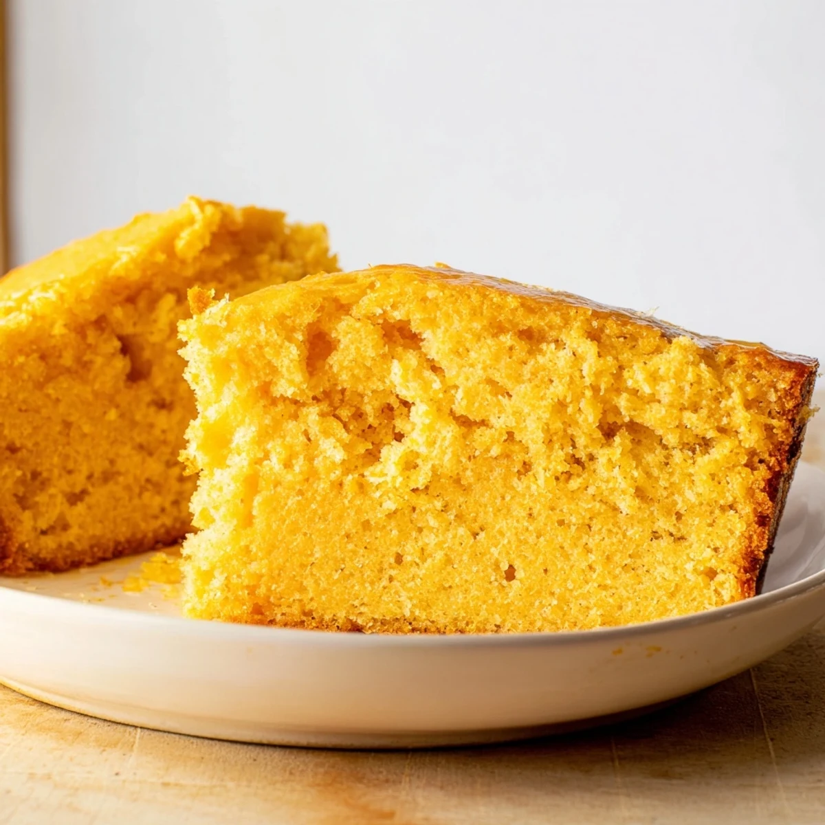 Quick Skillet Cornbread Honey