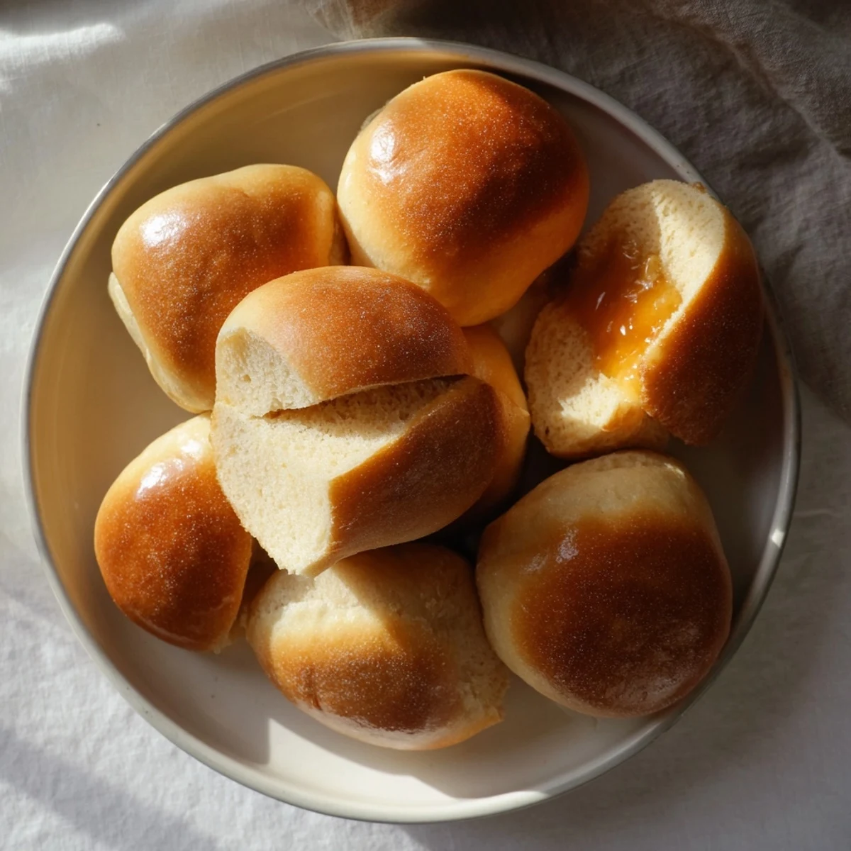 A close-up of quick skillet cornbread shows a golden crust with a rich honey butter glaze, ideal as a side.