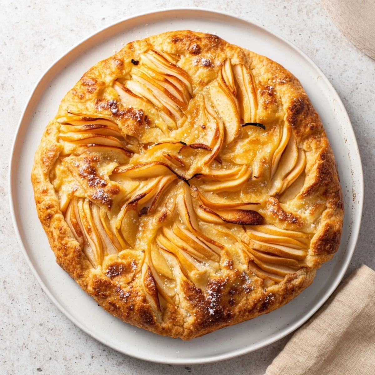 Rustic Pear Ginger Galette