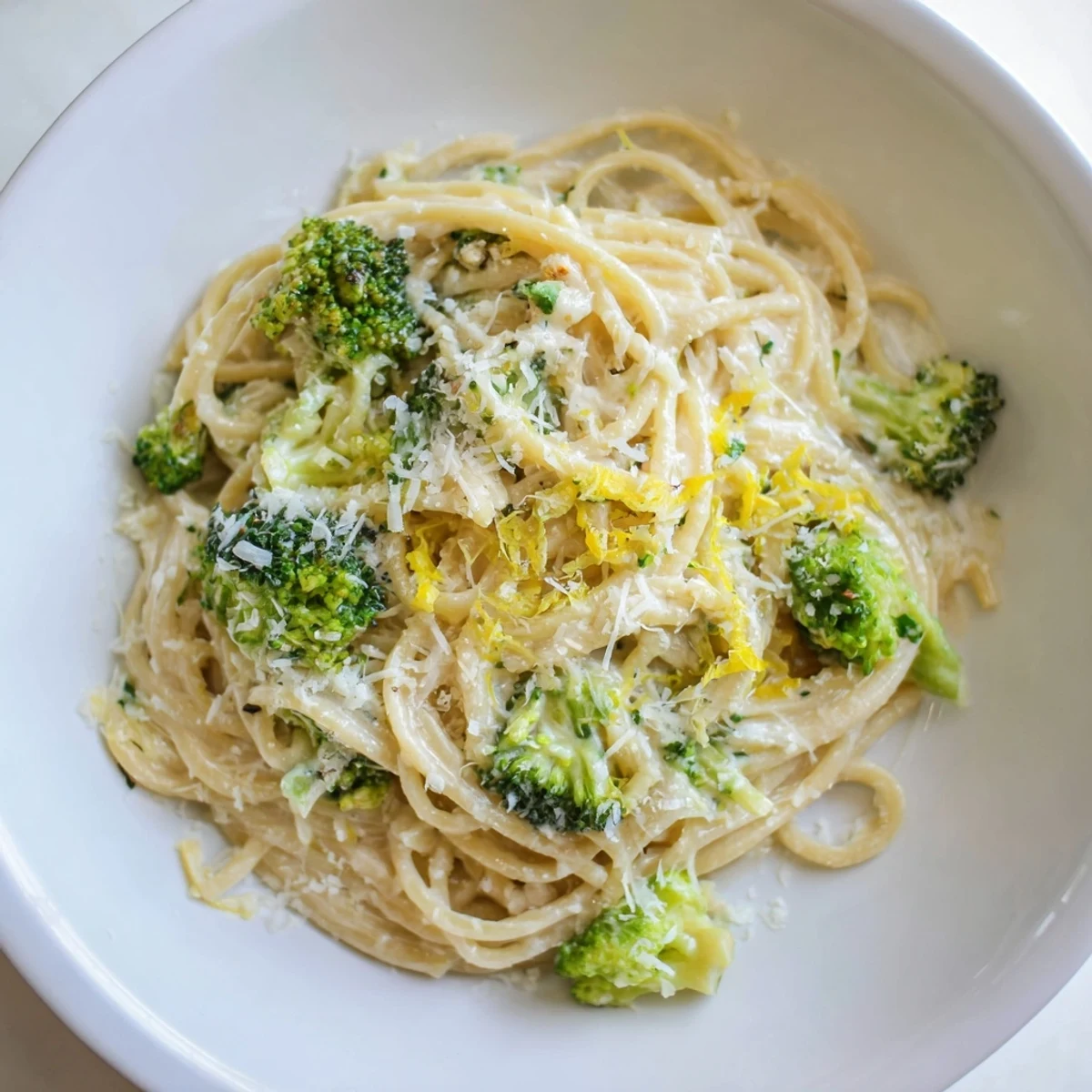 Steaming One-Pot Lemon Broccoli Pasta highlights al dente spaghetti, tender broccoli, and a vibrant, lemon-infused sauce perfect for spring.