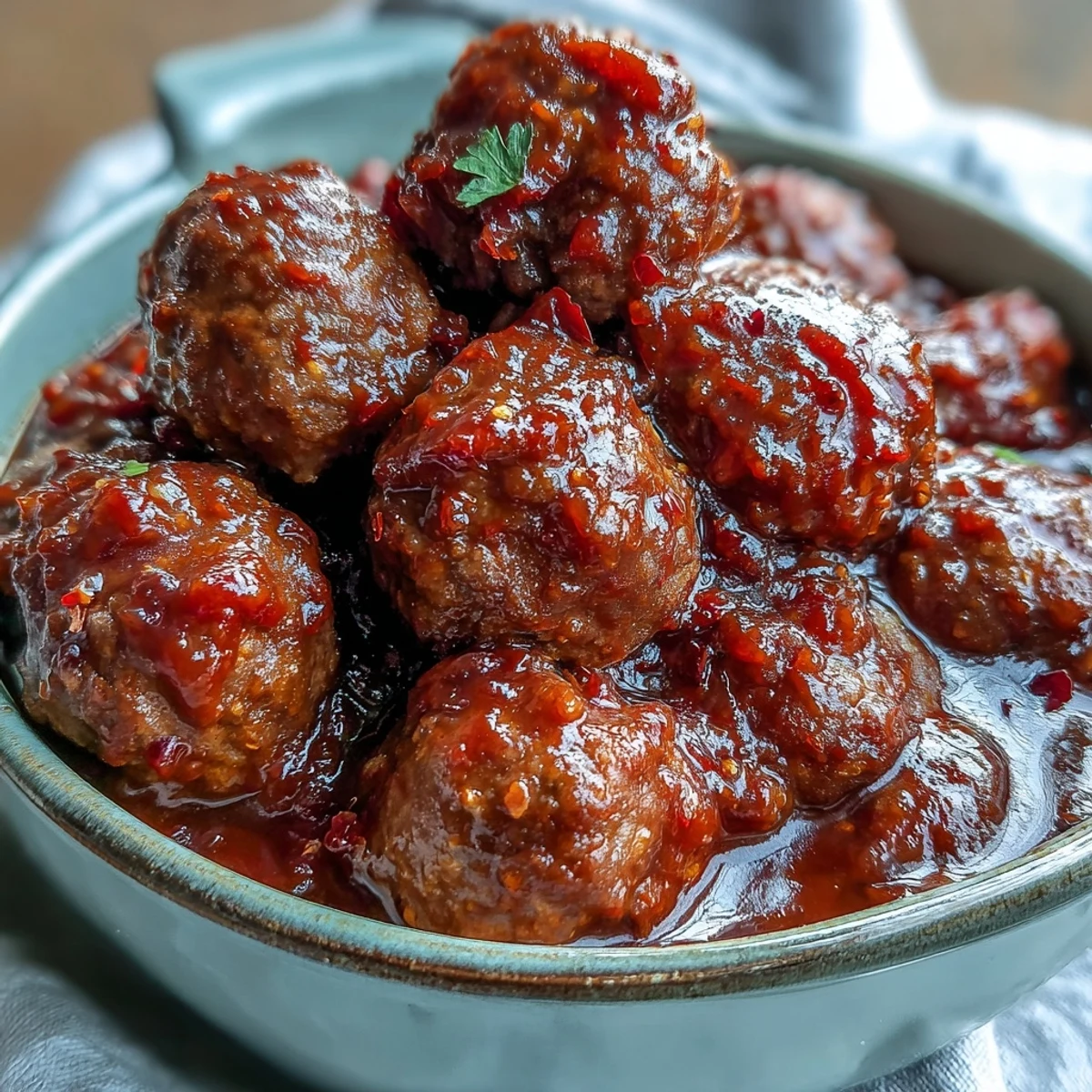 Sweet and Sour Crock Pot Meatballs