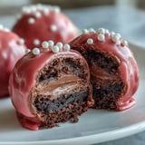 Oreo Truffle Balls with Pink Candy Coating