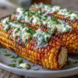 Microwave Corn Garlic Butter