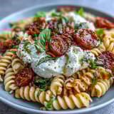 Caprese Pasta with Burrata