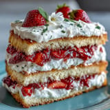Spring Cakes Strawberries Cream