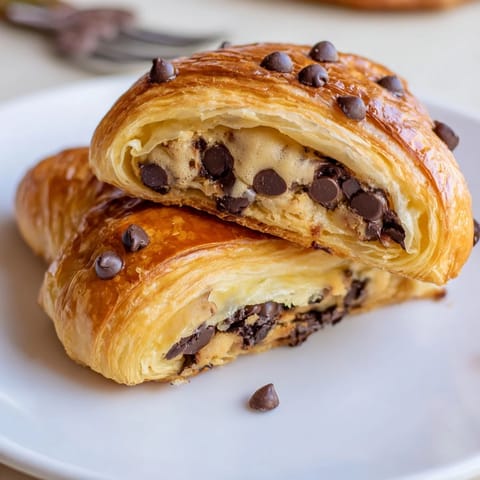 Chocolate Cookie Croissants