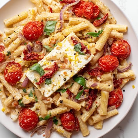 Baked Feta Pasta Sun-Dried