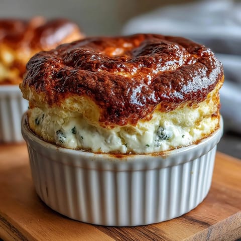 Baked Greek Yogurt: Quick, Healthy Protein-Packed Breakfast with berries and a golden, slightly jiggly center.