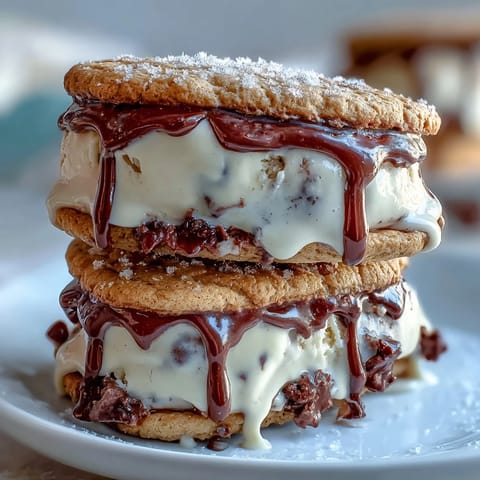 Vanilla Bean Frappuccino Sandwich