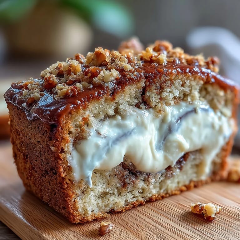 Slices of Cream Cheese Cinnamon Swirl Protein Loaf are served on a white plate, showcasing the marbled interior texture. 