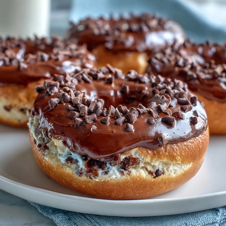 Soft, chewy bagels loaded with protein powder and chocolate chips, offering a satisfying and energizing start to your day.